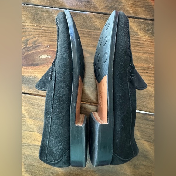 Allen Edmonds Keene Loafers Suede Leather Slip on Black Size 10D main image 10